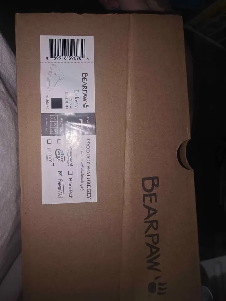 Bearpaw Black Loketta Women’s Slippers Size 7 Brand New With Tag image indicator(4)