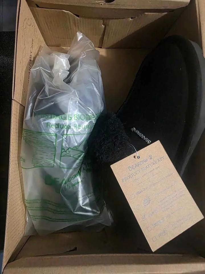 Bearpaw Black Loketta Women’s Slippers Size 7 Brand New With Tag image indicator(6)