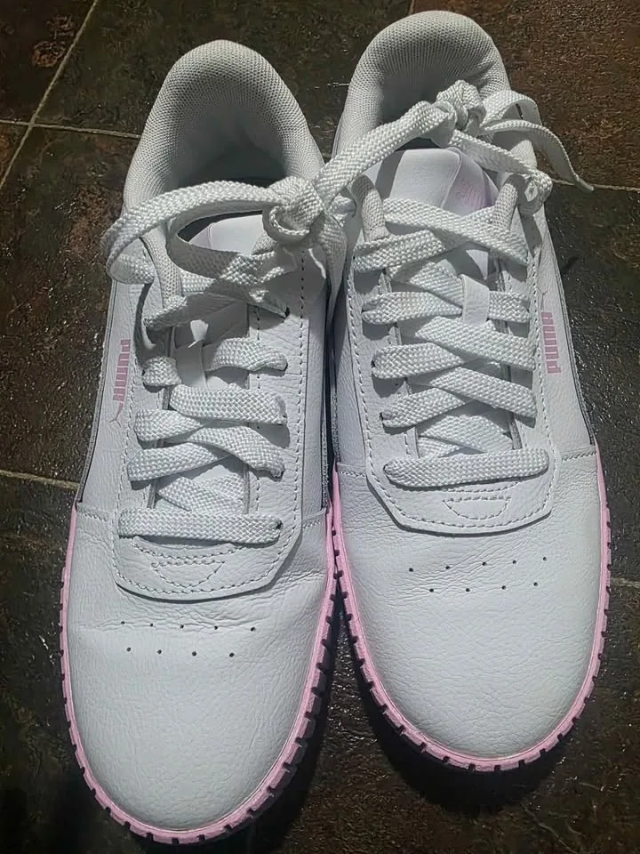 Womens Puma Carina Gradient 2.0 Sneakers Shoe Size 8 image indicator(2)