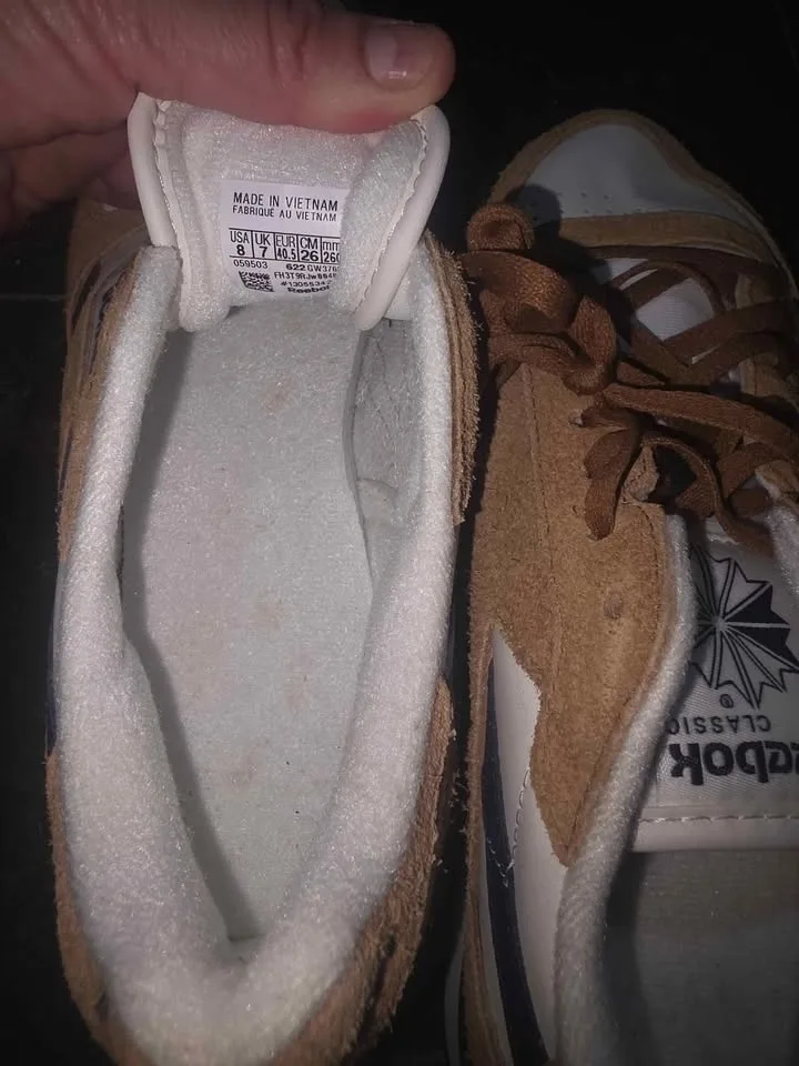 Reebok Men's Classic Leather Sneakers Sz 8 image indicator(3)