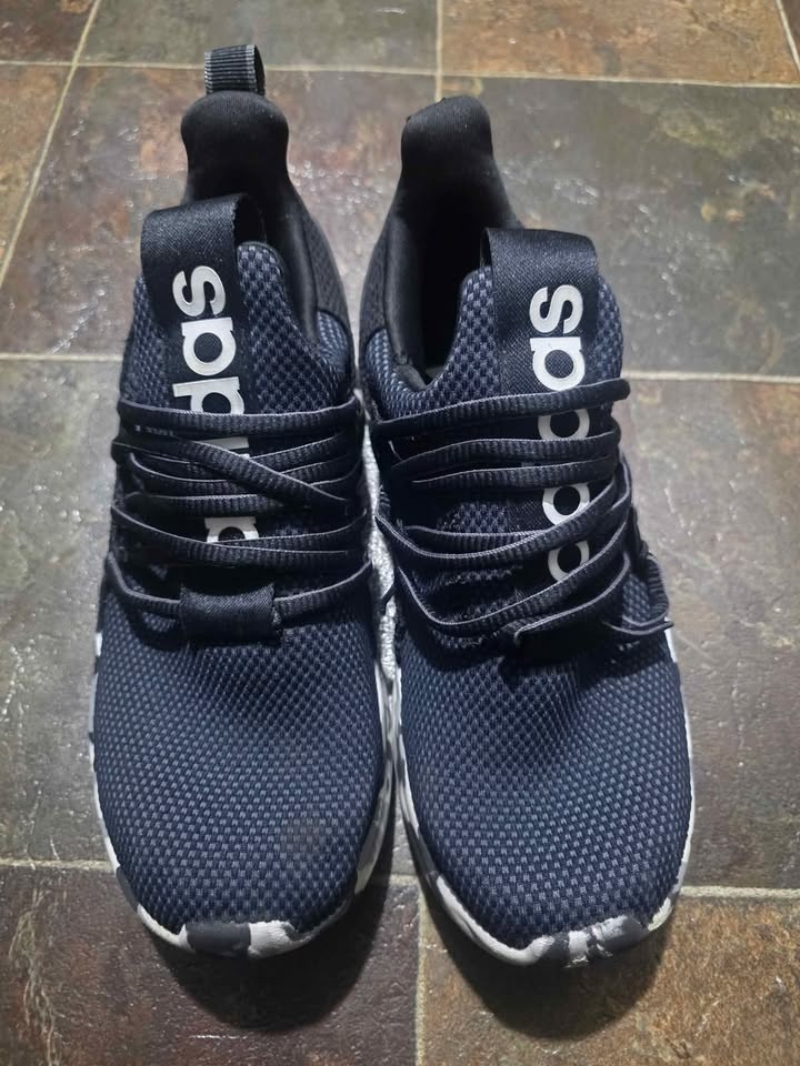 Adidas Unisex Lite Racer Adapt 7.0 Shoes Sz 4 - photo 2