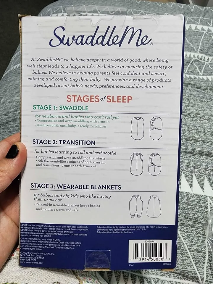 Swaddle Me Original Swaddle Baby Wrap Sm/Med 1 pack image indicator(2)