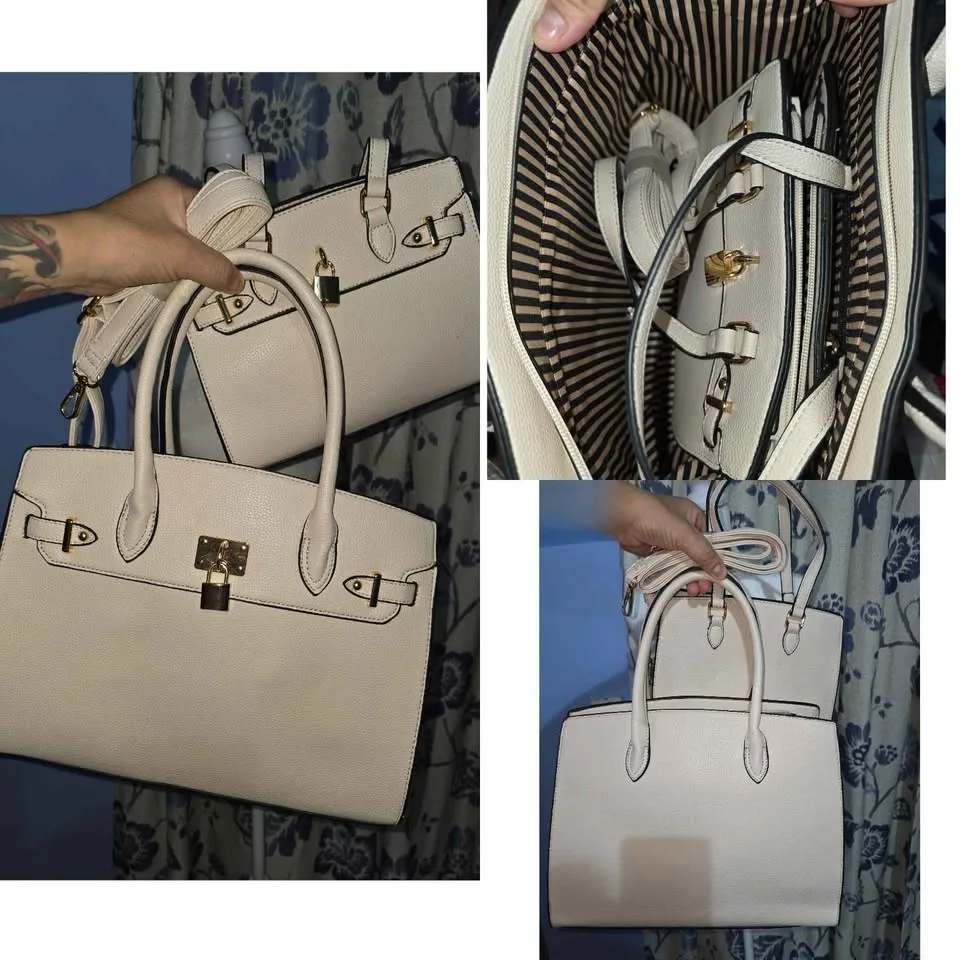 Naomi 3-Piece Vegan Leather Handbag Set image indicator(2)