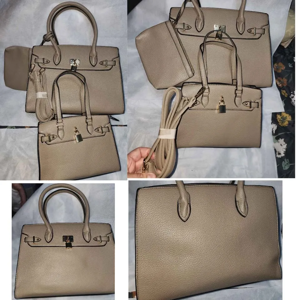 Naomi 3-Piece Vegan Leather Handbag Set image indicator(6)