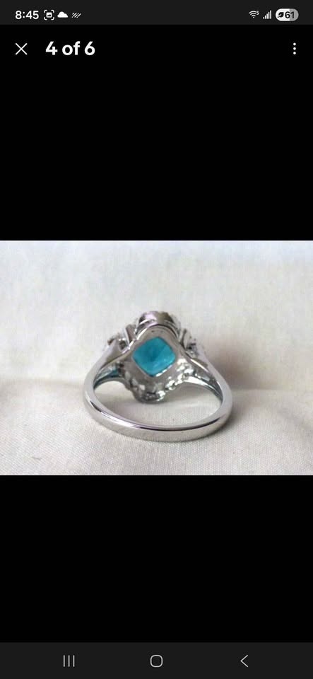 Blue Topaz RING GOLD COAST Size 9 NEW w/ Box - photo 2