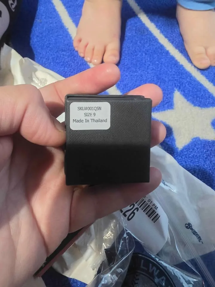 Blue Topaz RING GOLD COAST Size 9 NEW w/ Box image indicator(5)