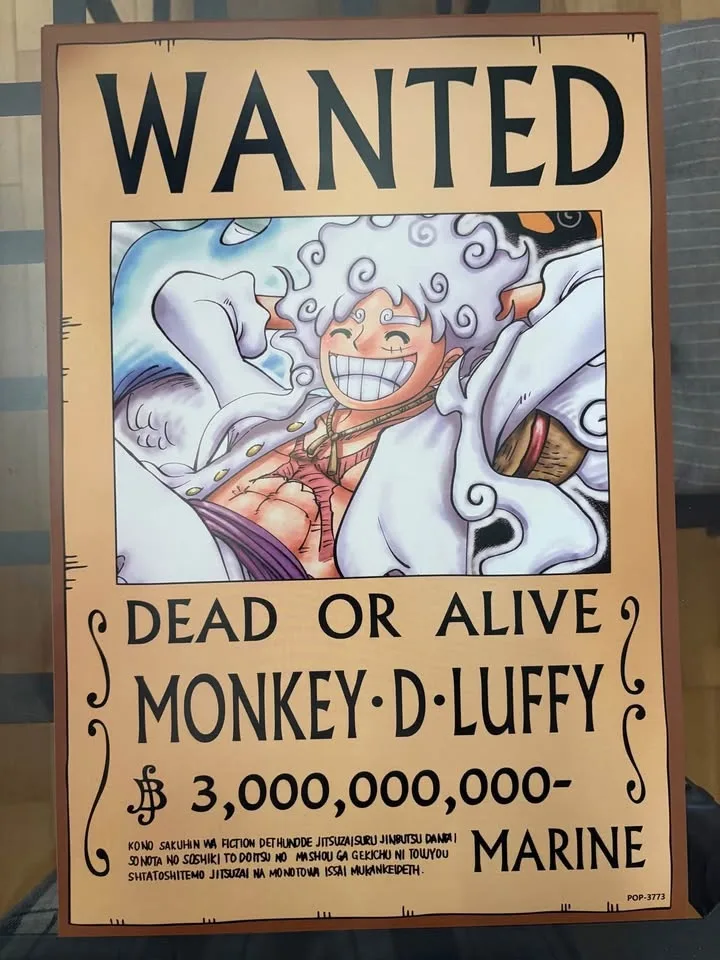 Luffy wanted posters brand new image indicator(2)
