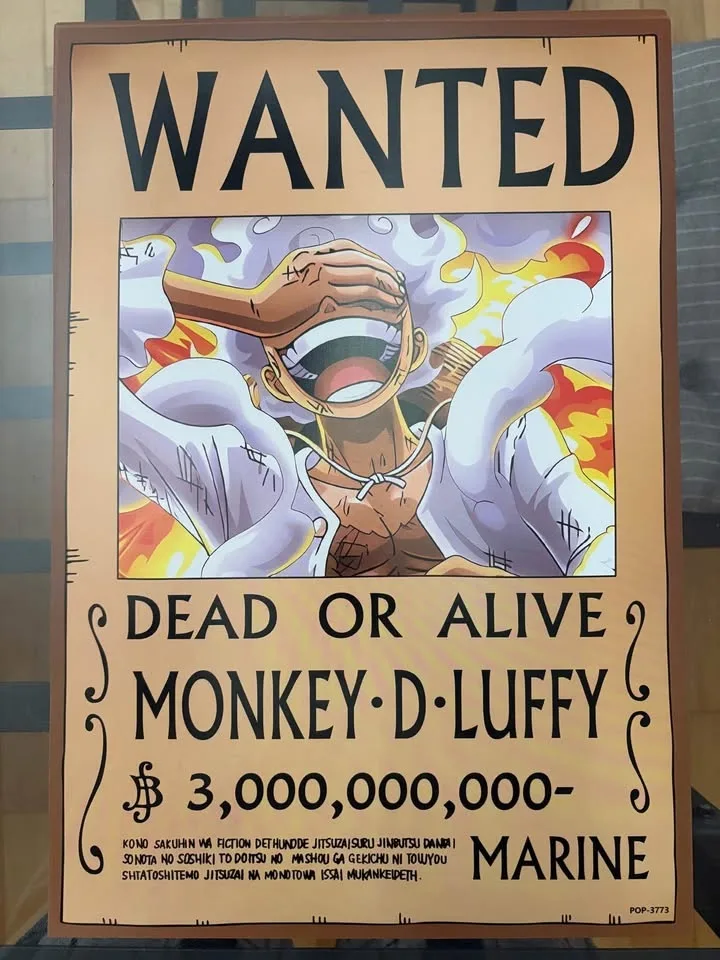 Luffy wanted posters brand new image indicator(3)