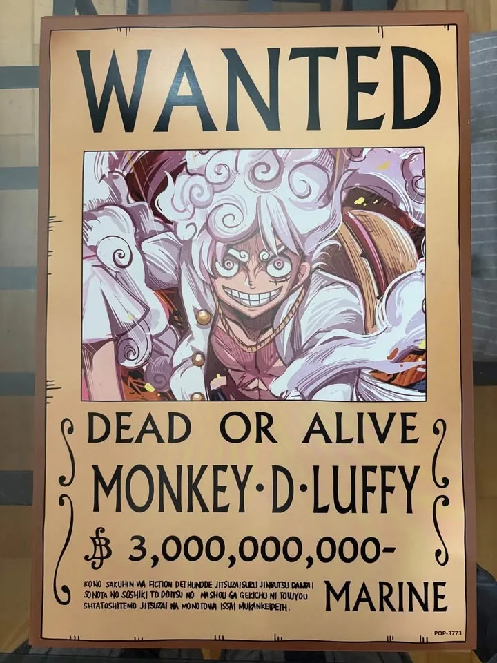 Luffy wanted posters brand new image indicator(4)