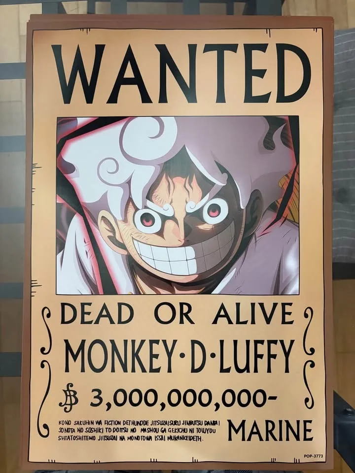 Luffy wanted posters brand new image indicator(5)
