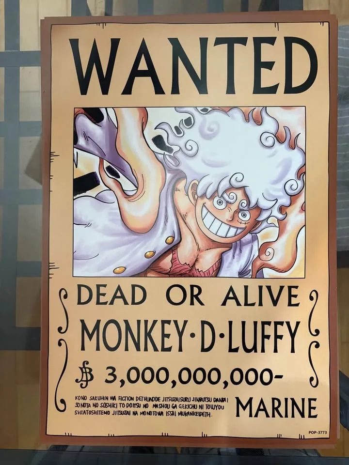 Luffy wanted posters brand new image indicator(6)