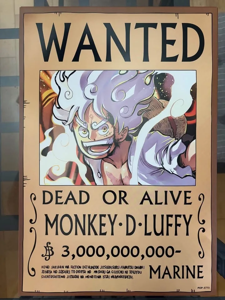 Luffy wanted posters brand new image indicator(7)