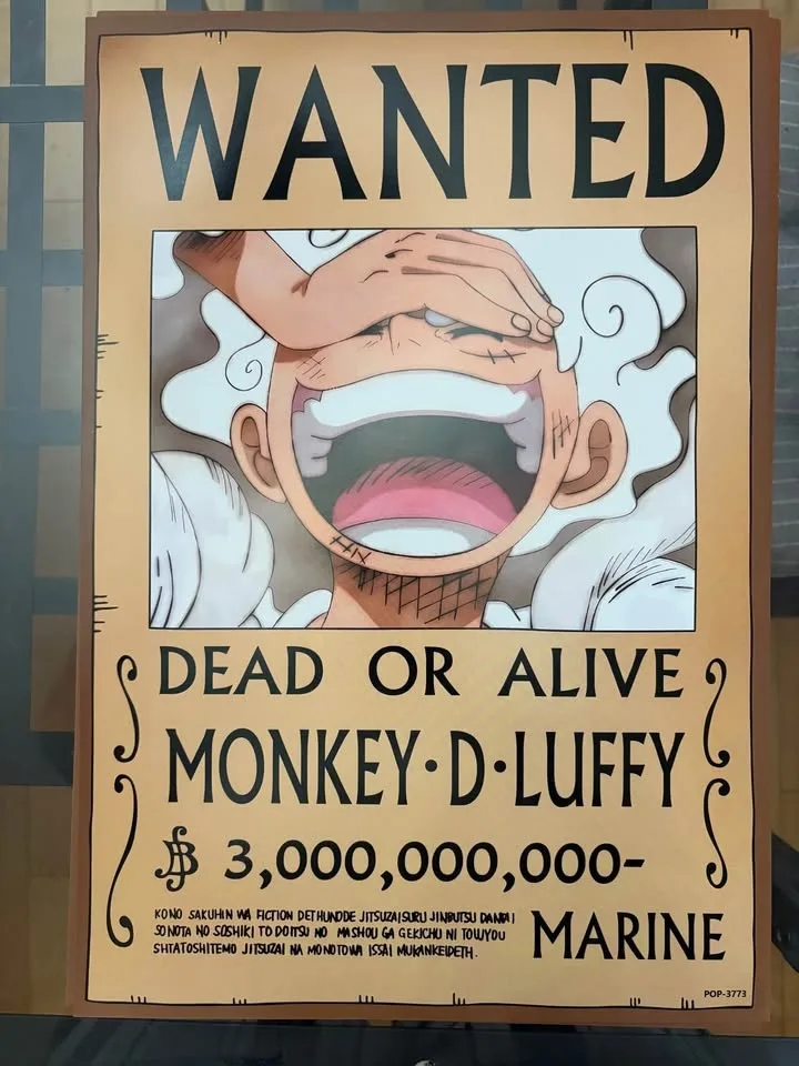 Luffy wanted posters brand new image indicator(8)