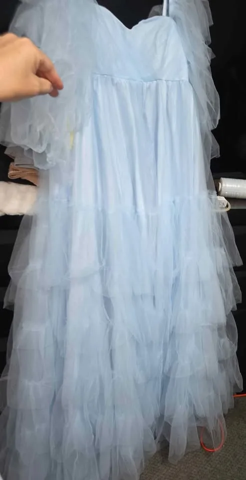 Maternity dress 👗  blue image indicator(4)