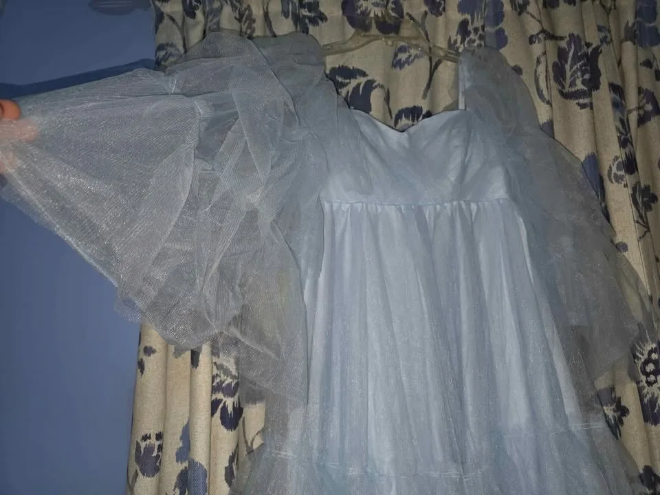 Maternity dress 👗  blue image indicator(6)