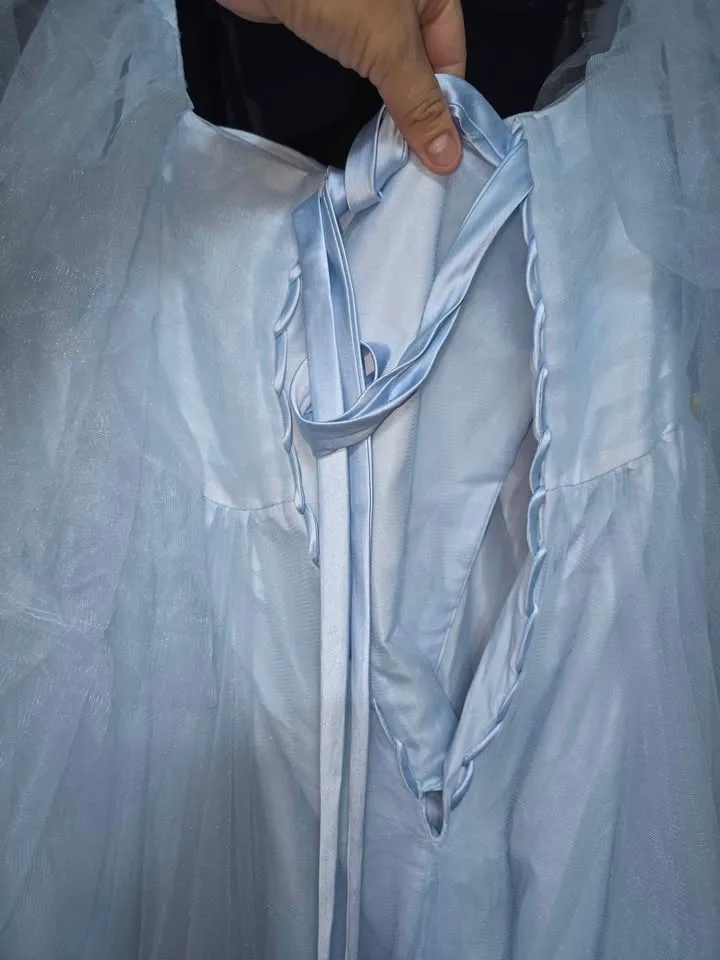 Maternity dress 👗  blue image indicator(7)