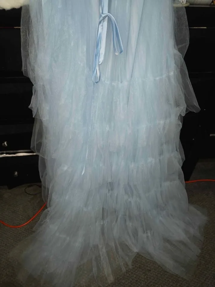 Maternity dress 👗  blue image indicator(9)