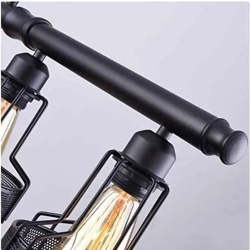 Farmhouse Pendant 5-Light Linear Chandelier image indicator(3)