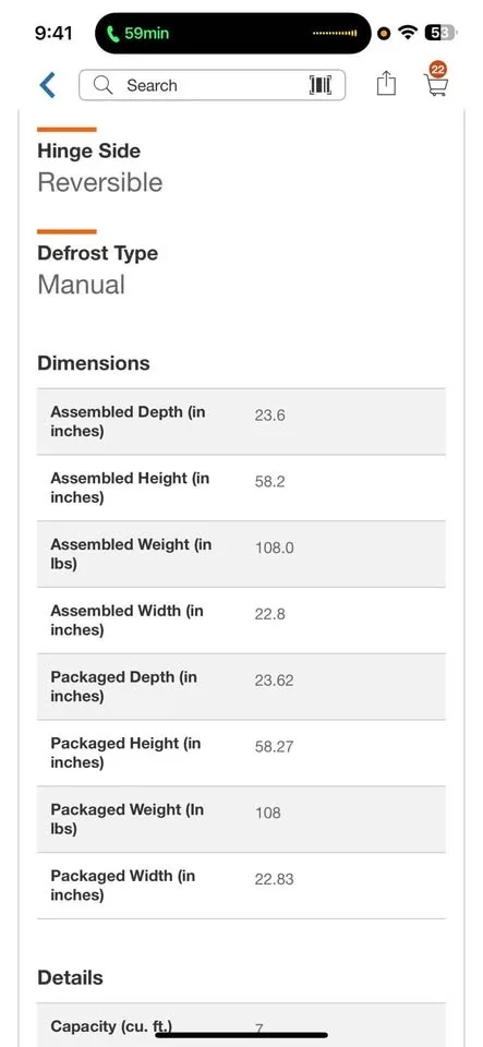 7 cu. Ft. Upright Convertible Freezer image indicator(3)