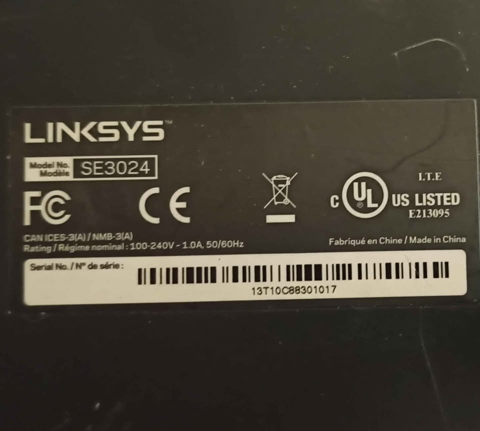 Linksys 24-Port Metallic Gigabit Switch (SE3024) - photo 3