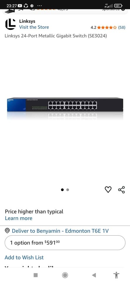 Linksys 24-Port Metallic Gigabit Switch (SE3024) - photo 4