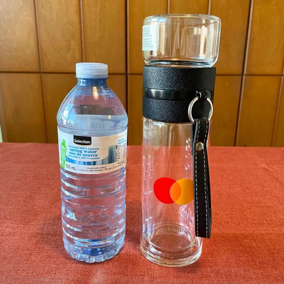 Tea Separation Bottle – Double Wall Glass Tea Infuser image indicator(6)