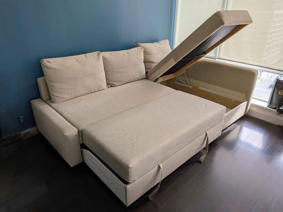 IKEA Friheten Corner Sofa Bed / Pull Out Couch - photo 2