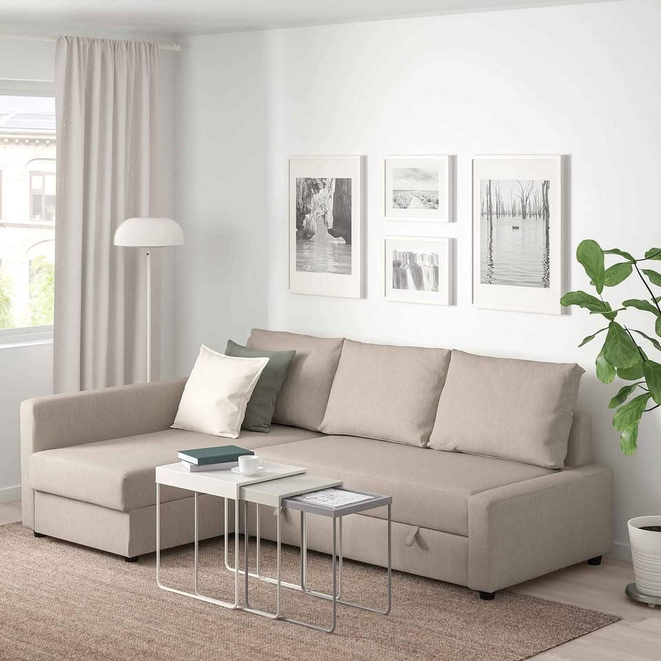 IKEA Friheten Corner Sofa Bed / Pull Out Couch - photo 5