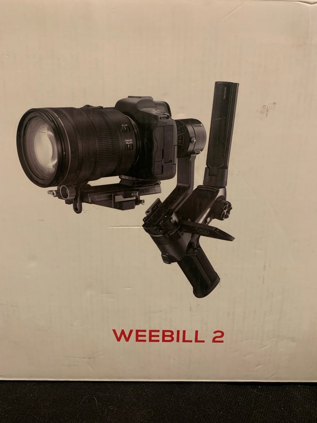 Weebill 2 - appraised $550, for filming, gorilla run