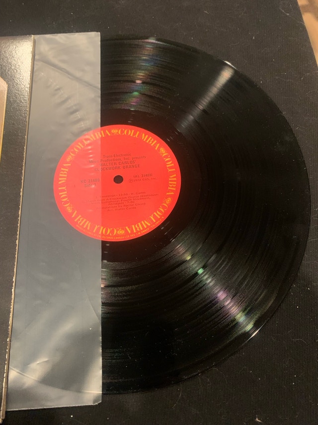 Walter Carlos Clockwork Orange Vinyl - Super Rare! - photo 2
