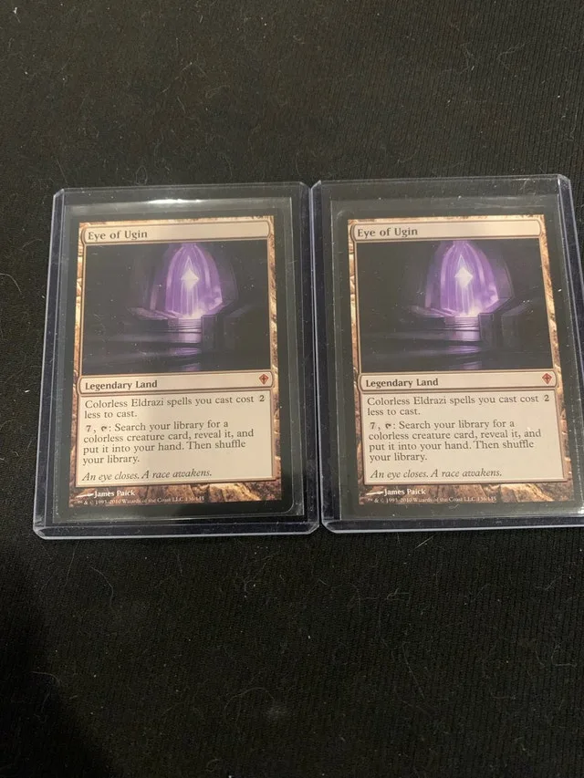 Mtg Eye of Elgin minty 2 for $299 OBO mythic rares, legend land