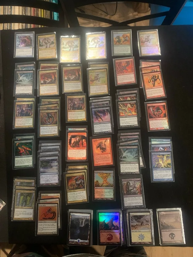 Magic Gathering SLIVERS MASSIVE - 100ish cards w 3 Overlords!!!