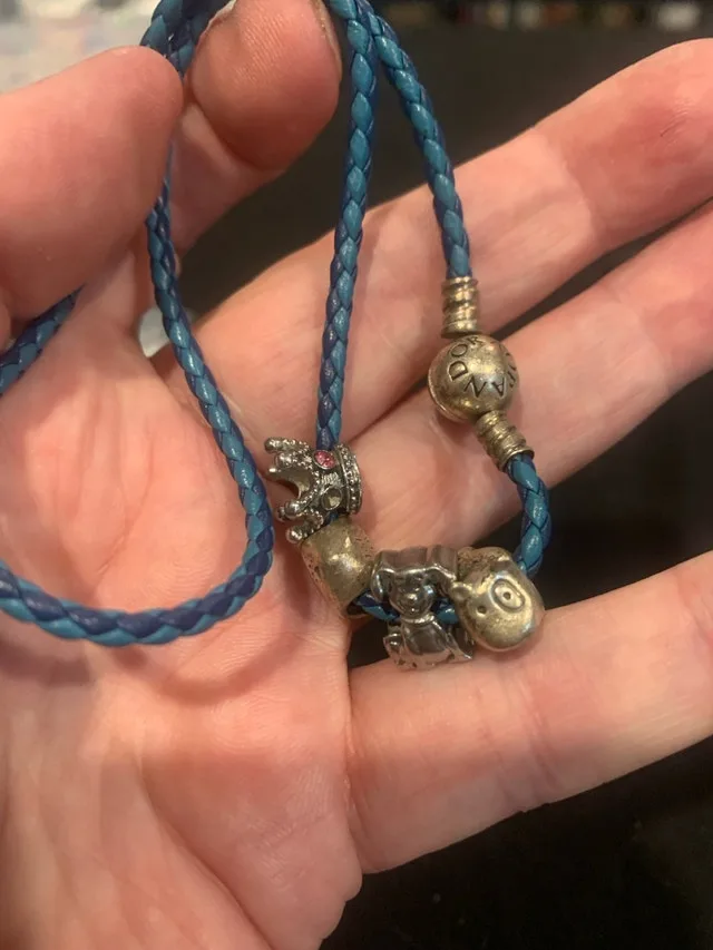 Pandora Bracelet w FOUR charms. Half price! image indicator(3)