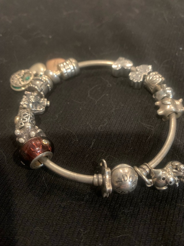 Pandora Bracelet - w 14 charms! $175 OBO