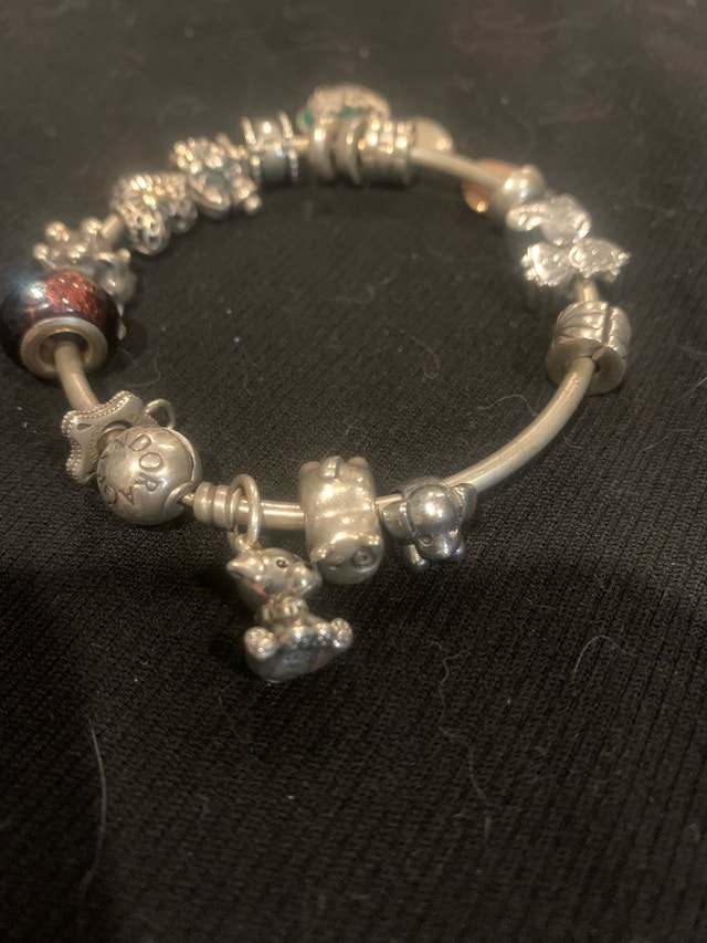 Pandora Bracelet - w 14 charms! $175 OBO - photo 2