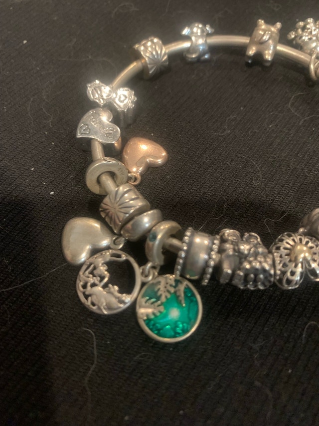 Pandora Bracelet - w 14 charms! $175 OBO - photo 3