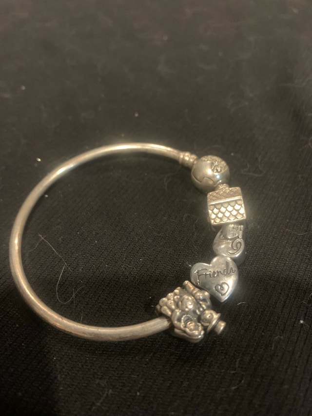 Pandora Bracelet basic starters w/4 beads $125 OBO - photo 2