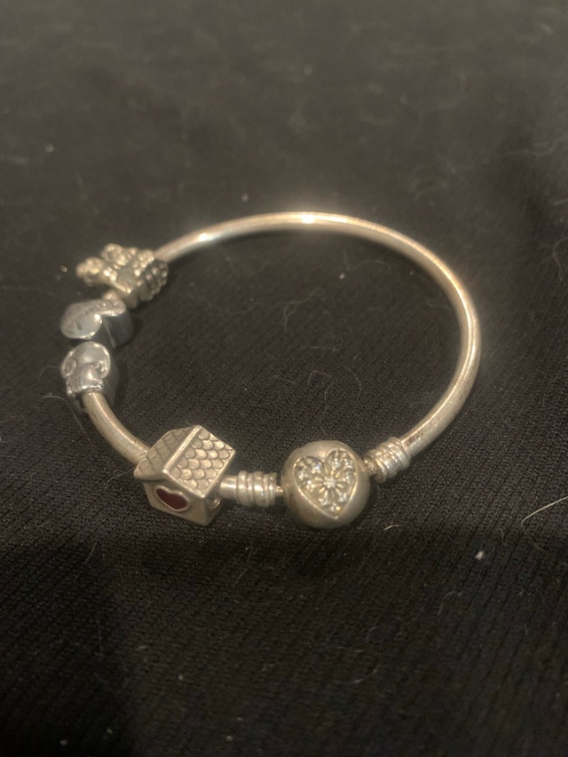 Pandora Bracelet basic starters w/4 beads $125 OBO - photo 4