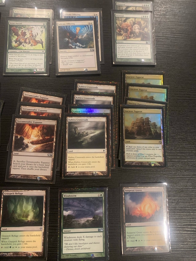 Magic the Gathering NAYA deck - rare lands Cards - photo 2