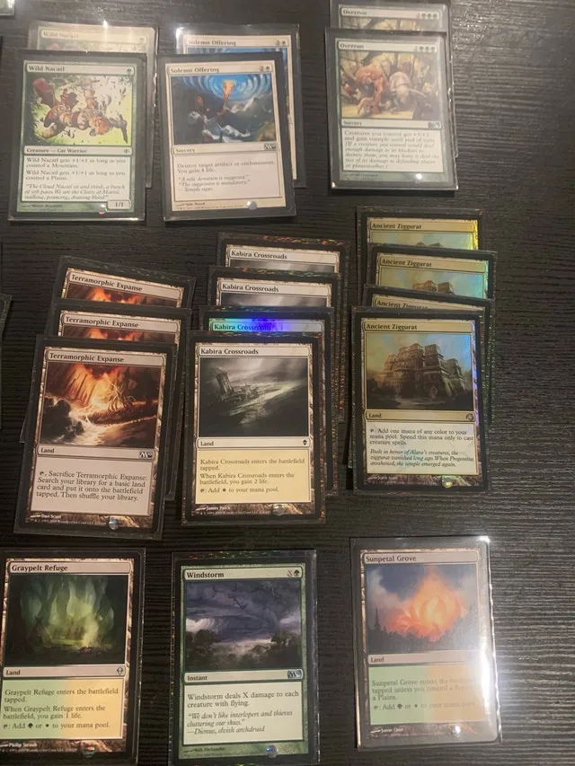 Magic the Gathering NAYA deck - rare lands Cards image indicator(2)