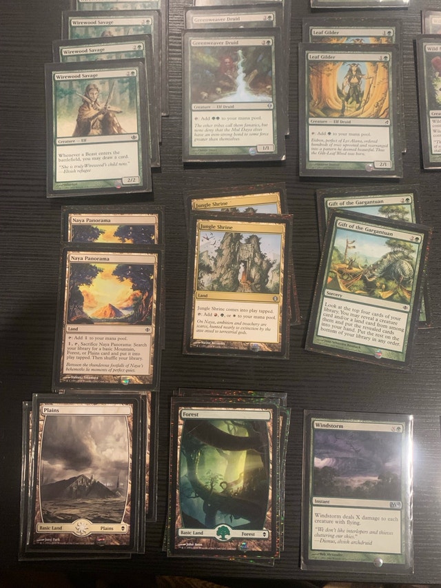 Magic the Gathering NAYA deck - rare lands Cards - photo 3
