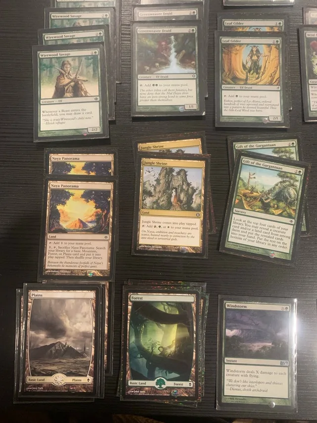 Magic the Gathering NAYA deck - rare lands Cards image indicator(3)