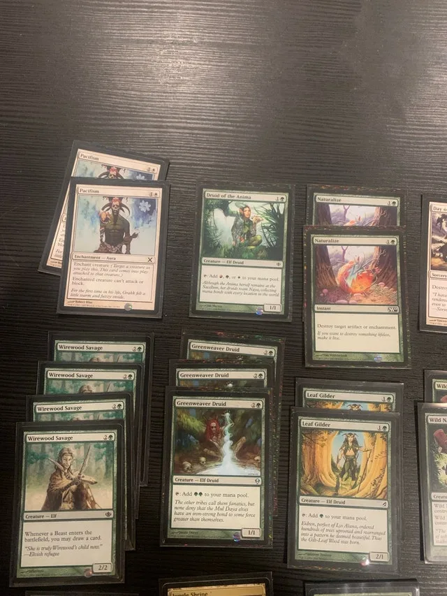 Magic the Gathering NAYA deck - rare lands Cards image indicator(4)