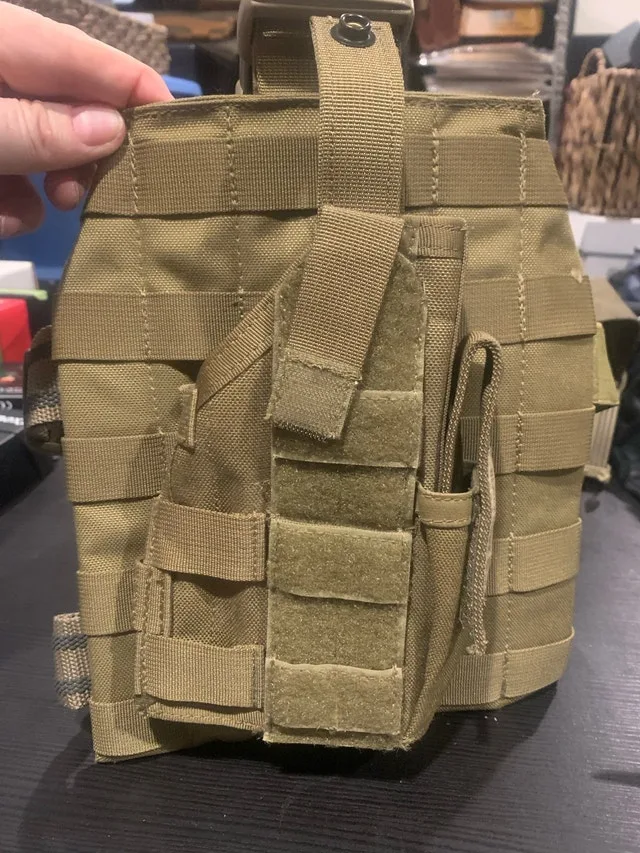 NEW Blackhawk leg holster and straps, molle, and more