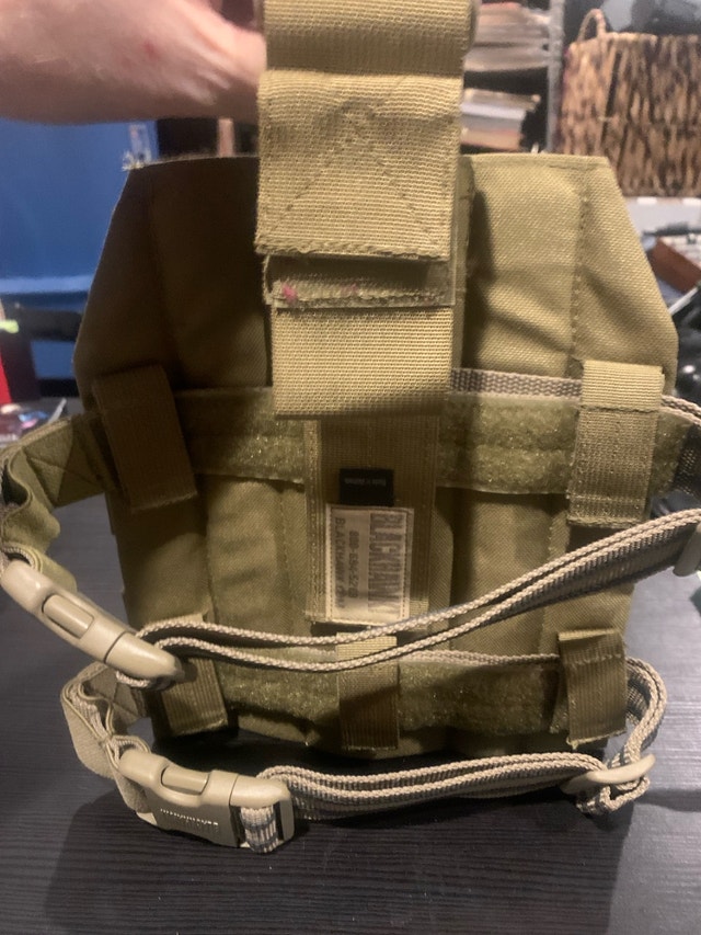NEW Blackhawk leg holster and straps, molle, and more - photo 5