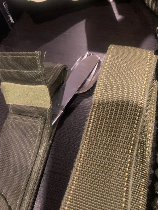 NEW!!! Militaria Hunting Lot belt utensils tourniquet rope - photo 2