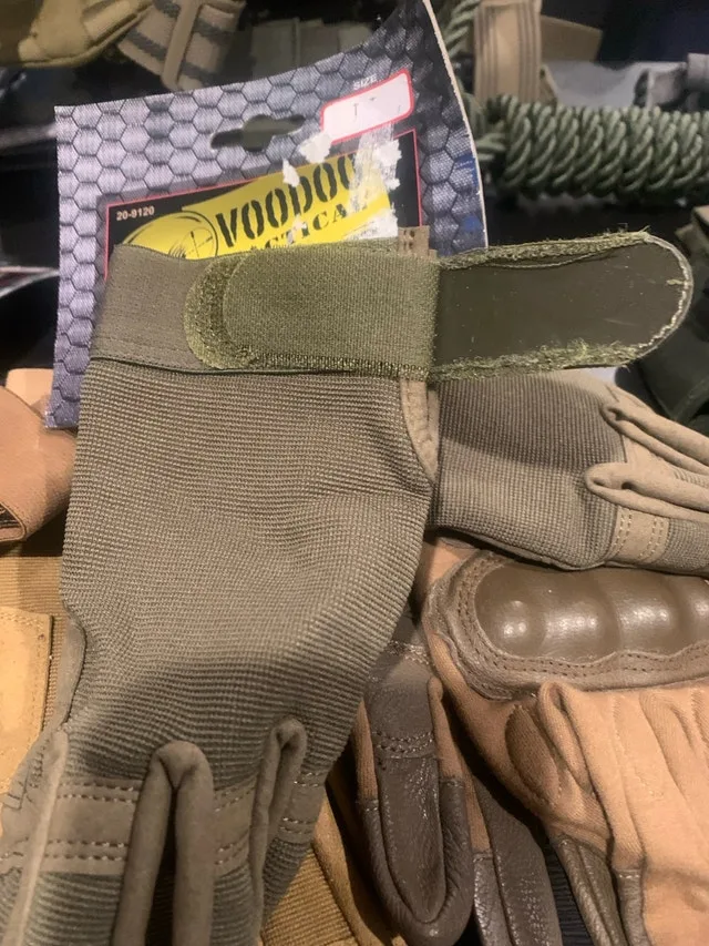 Voodoo Tactical Phantom knuckle gloves - 5 pair NEW 40%off! image indicator(2)