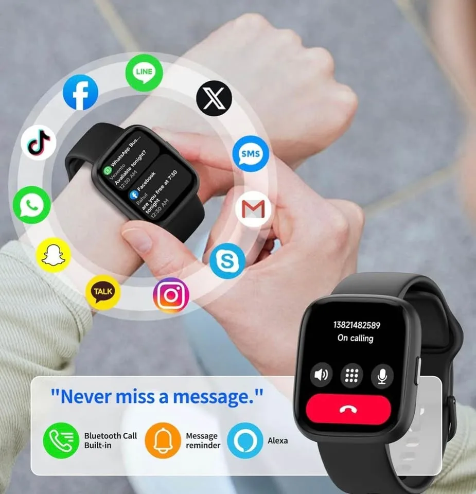 Smartwatch Bluetooth Calling (Free Delivery) image indicator(2)