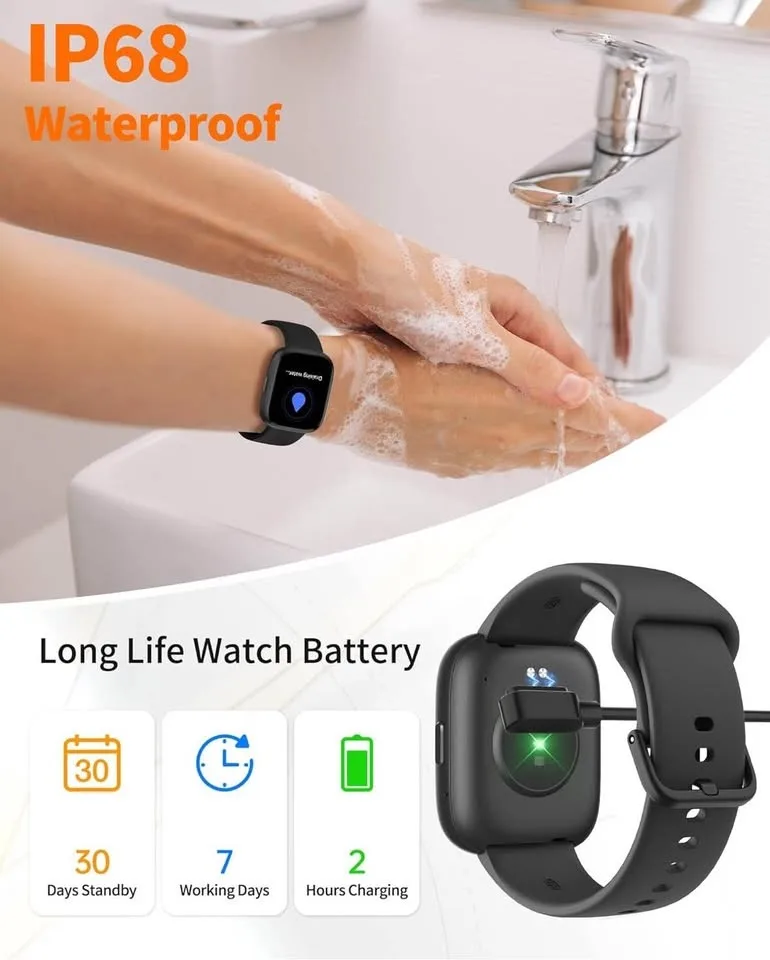 Smartwatch Bluetooth Calling (Free Delivery) image indicator(7)
