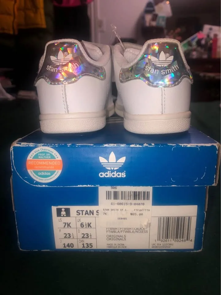 BNIB Adidas Stan Smith CF 1 Originals size 7K image indicator(3)